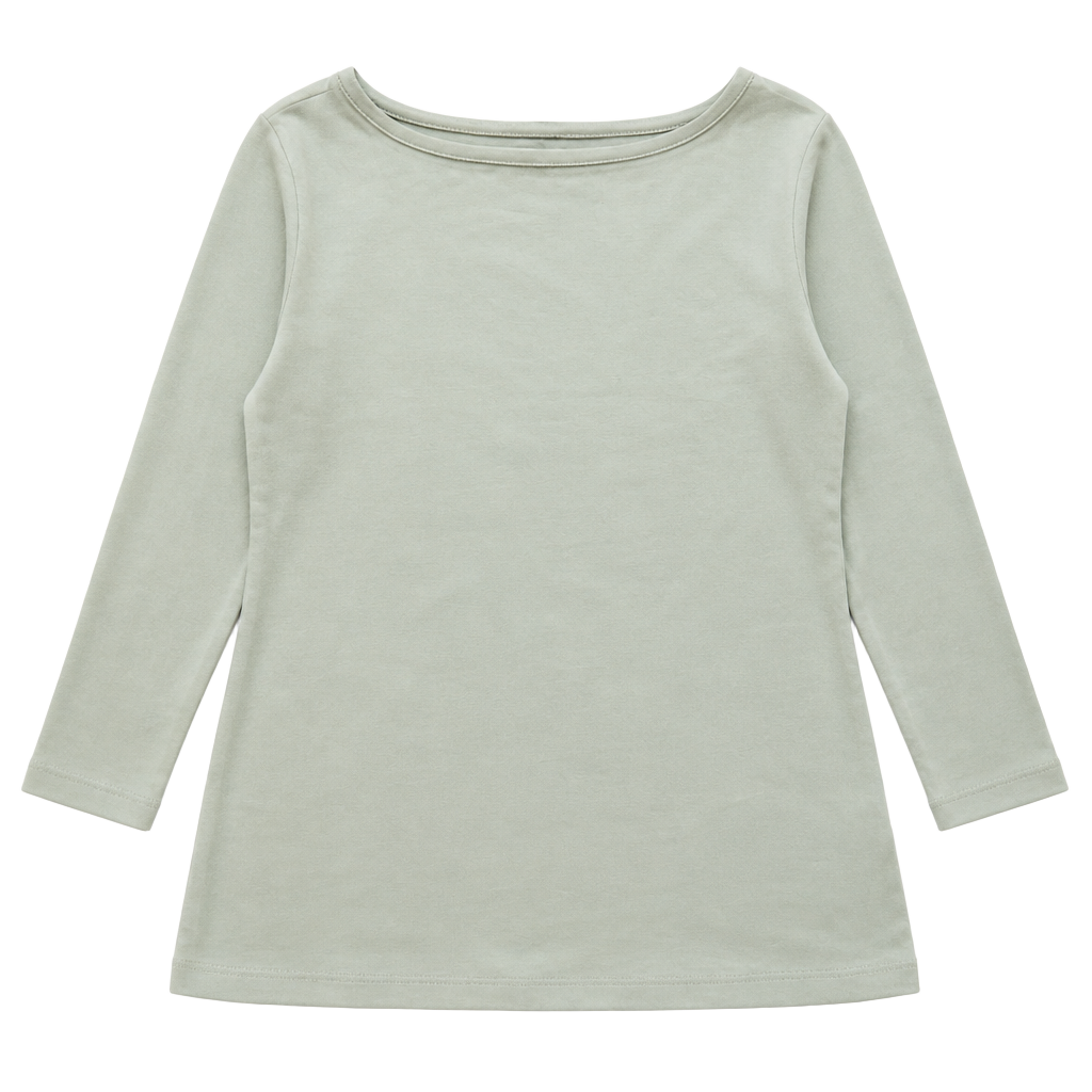 Talbots 3/4 Sleeve T-Shirt Size XS mint Green Pima Cotton 1