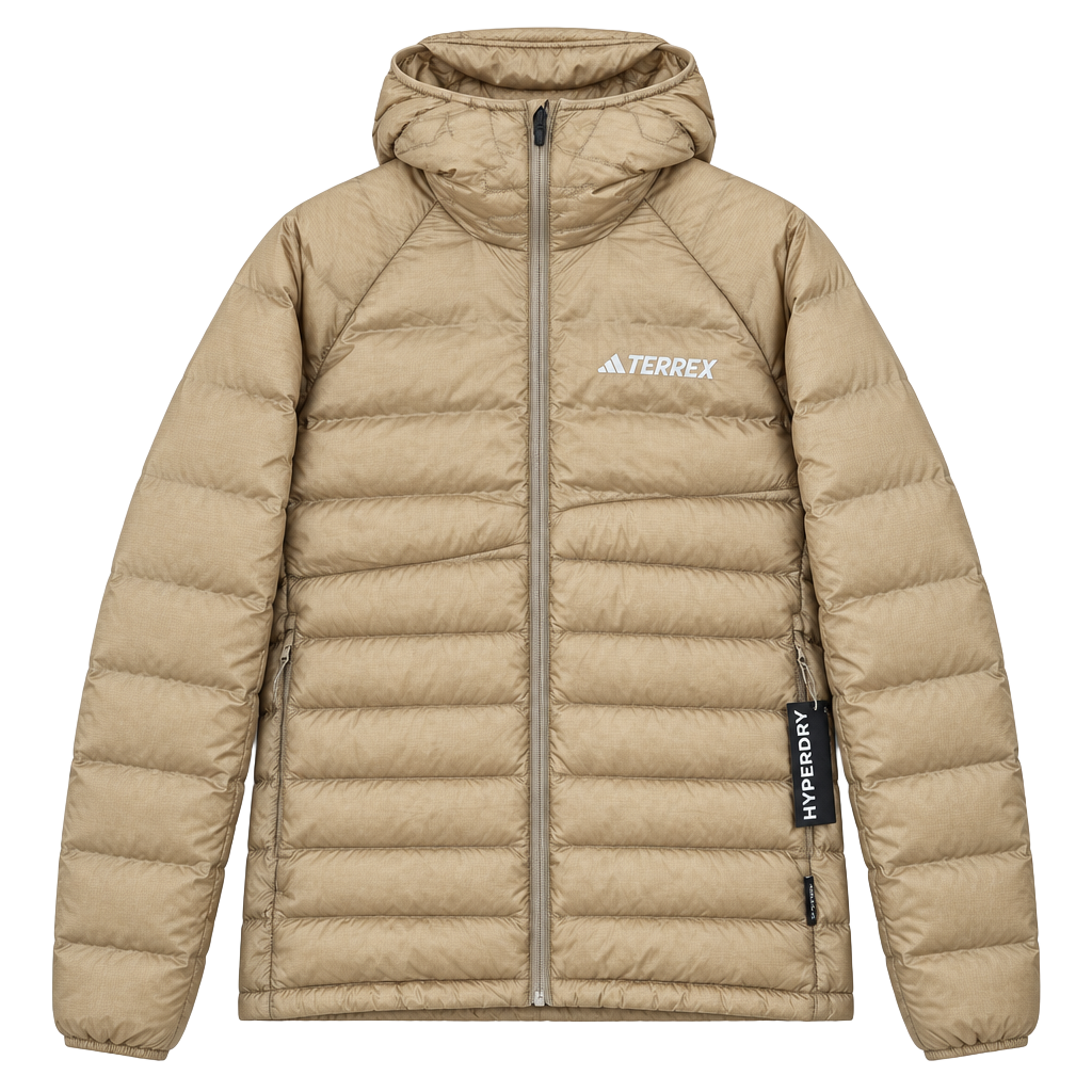 Adidas Terrex Down Jacket Gold New With Tags 1