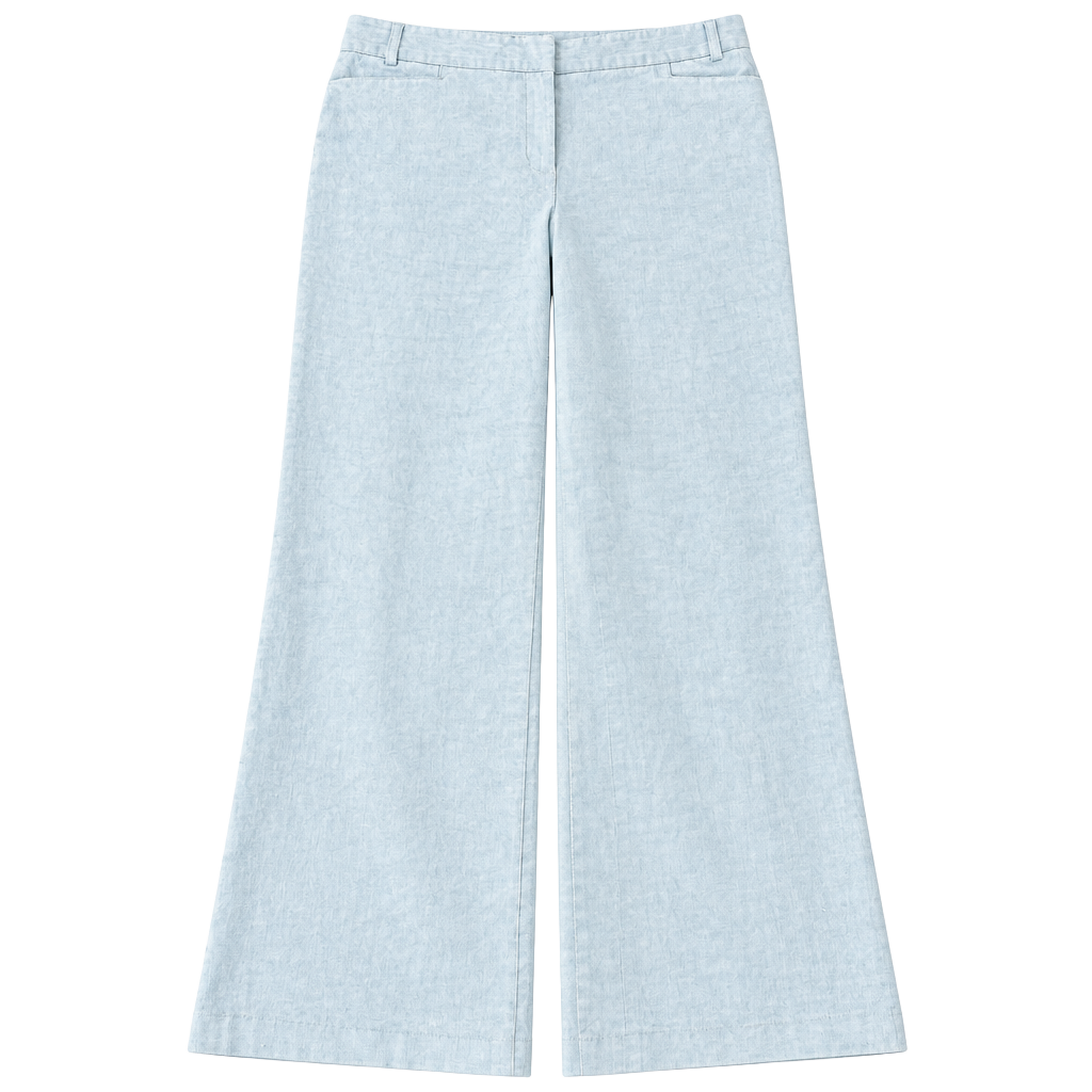 Madison Studio Corduroy Pants Size 14 Light Blue Cotton Spandex 1