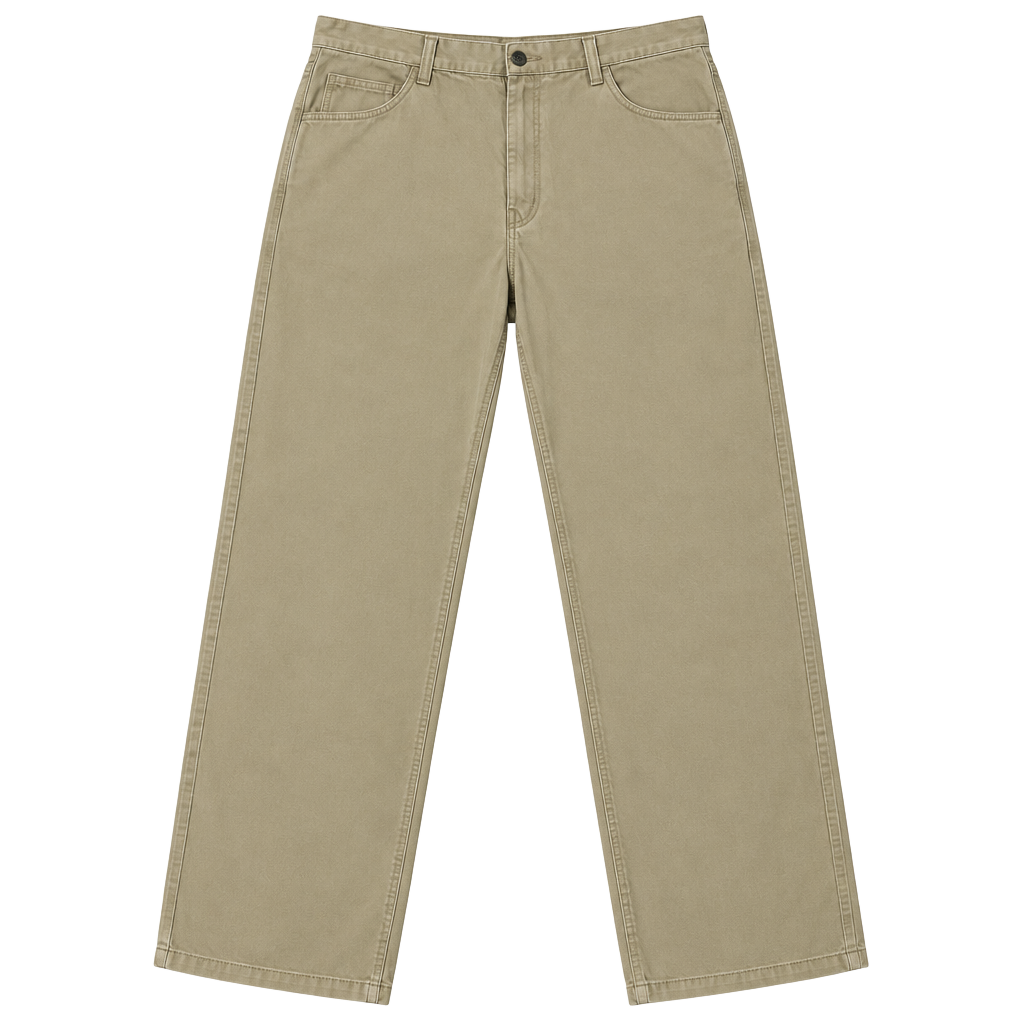 Berne Carpenter Pants Size 38x32 Tan Cotton Canvas Workwear 1