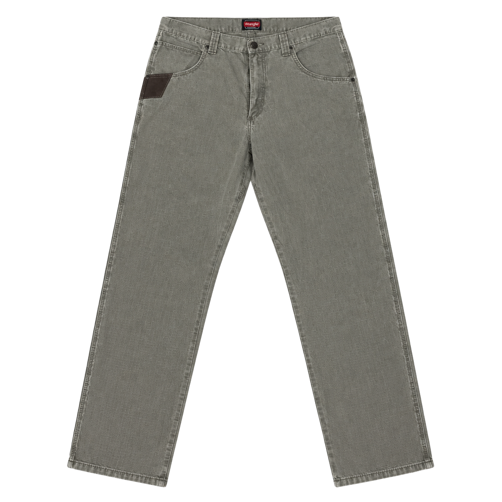 Wrangler Workwear Ripstop Carpenter Pants Size 36X32 Gray Cotton 1