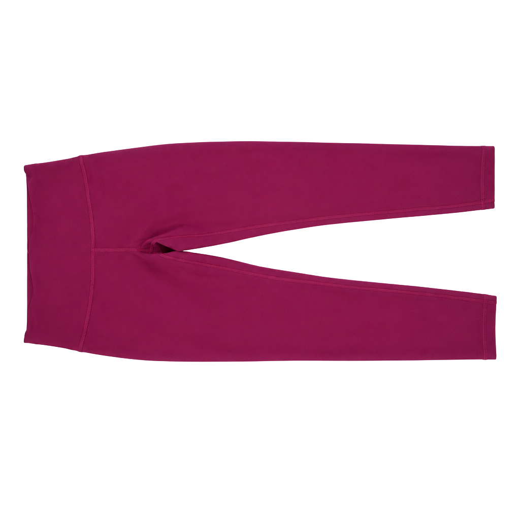 Lululemon Wunder Train High-Rise Crop 23 Magenta Pink Leggings 1