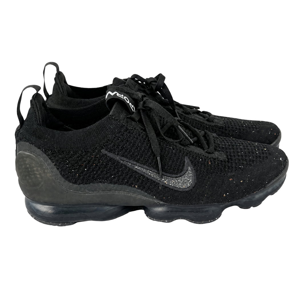 Nike Air VaporMax 2021 Flyknit Black Women's Size 10 1