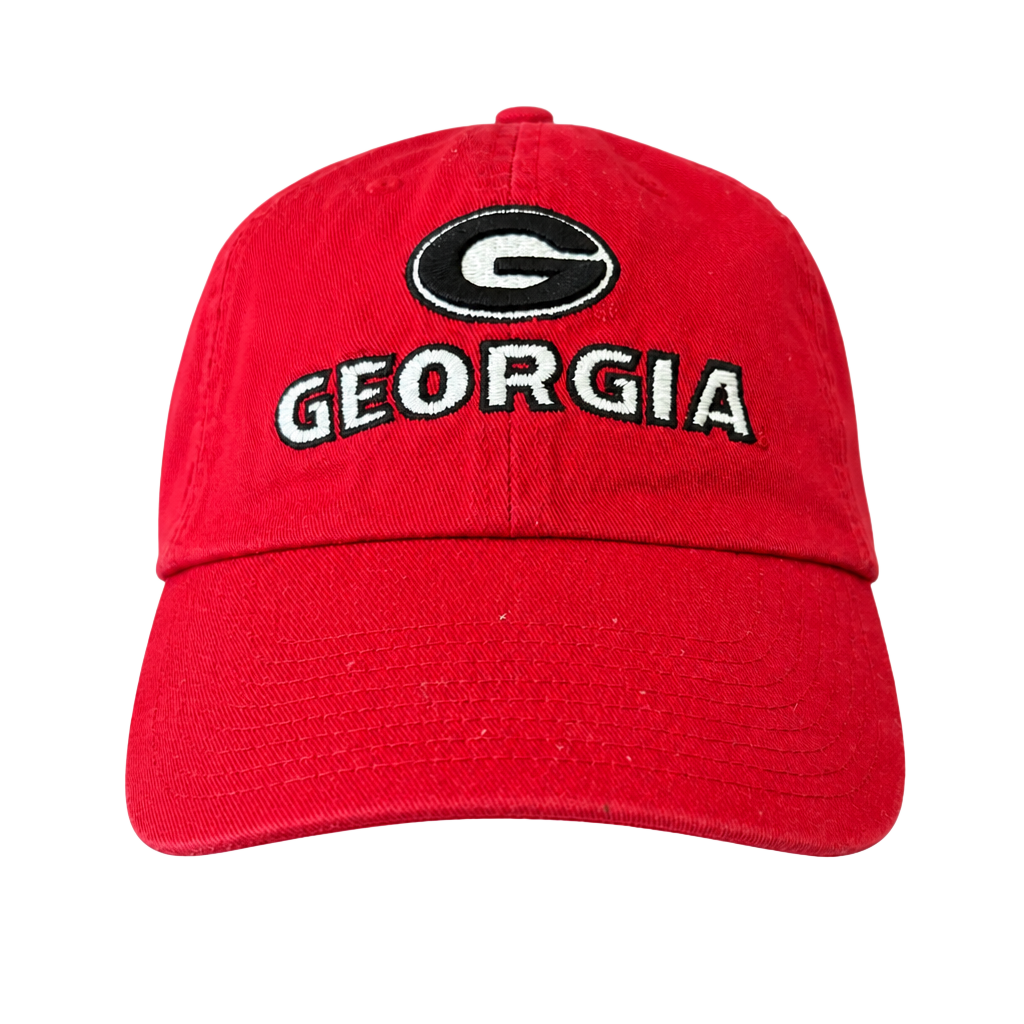 Fan Favorite University of Georgia Bulldogs Red Adjustable Hat One Size 1
