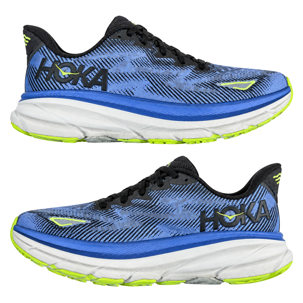 Hoka One One Clifton 9 Blue Running Shoes Size 11 Womens 1