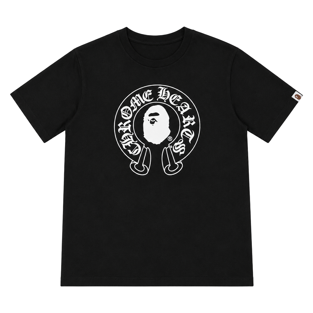 A Bathing Ape Black T-Shirt Size M 1
