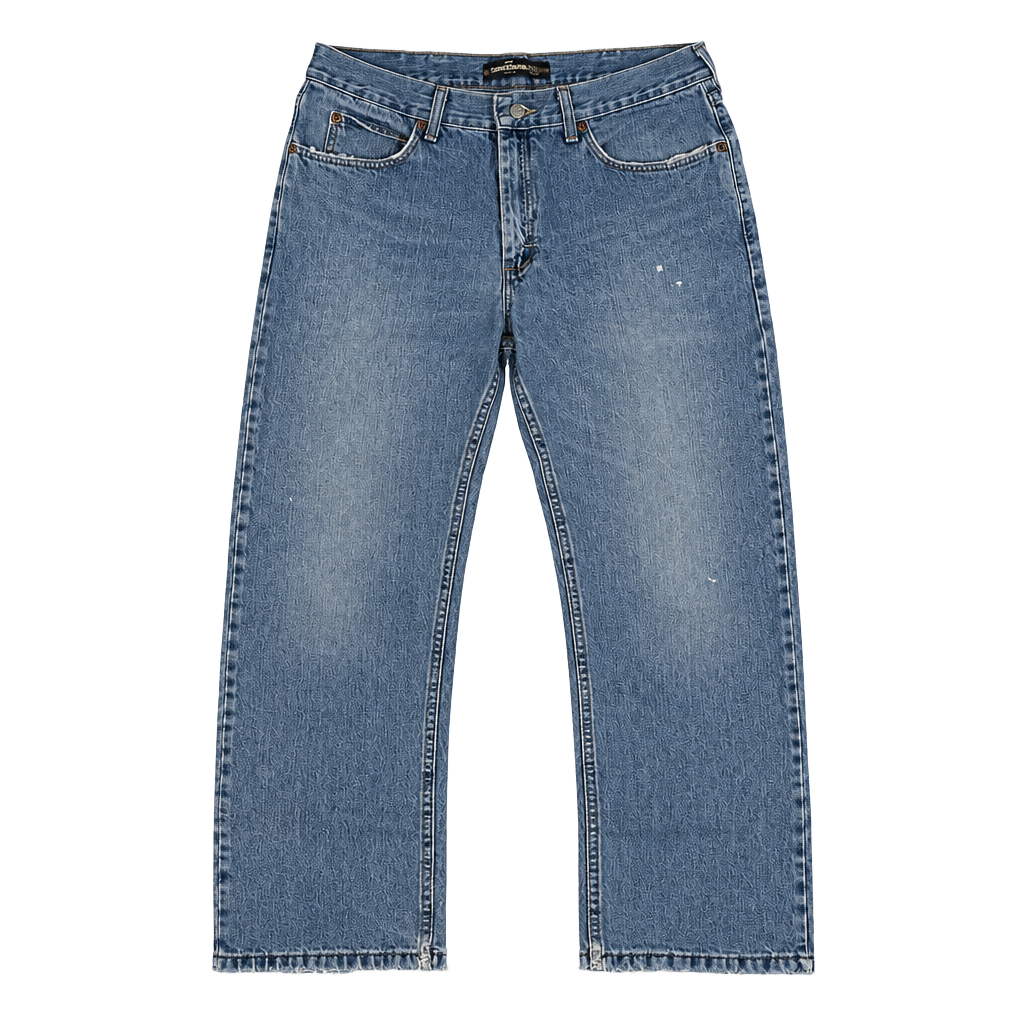 Lee 2000s Regular Fit Straight Leg Jeans Size 34x30 1