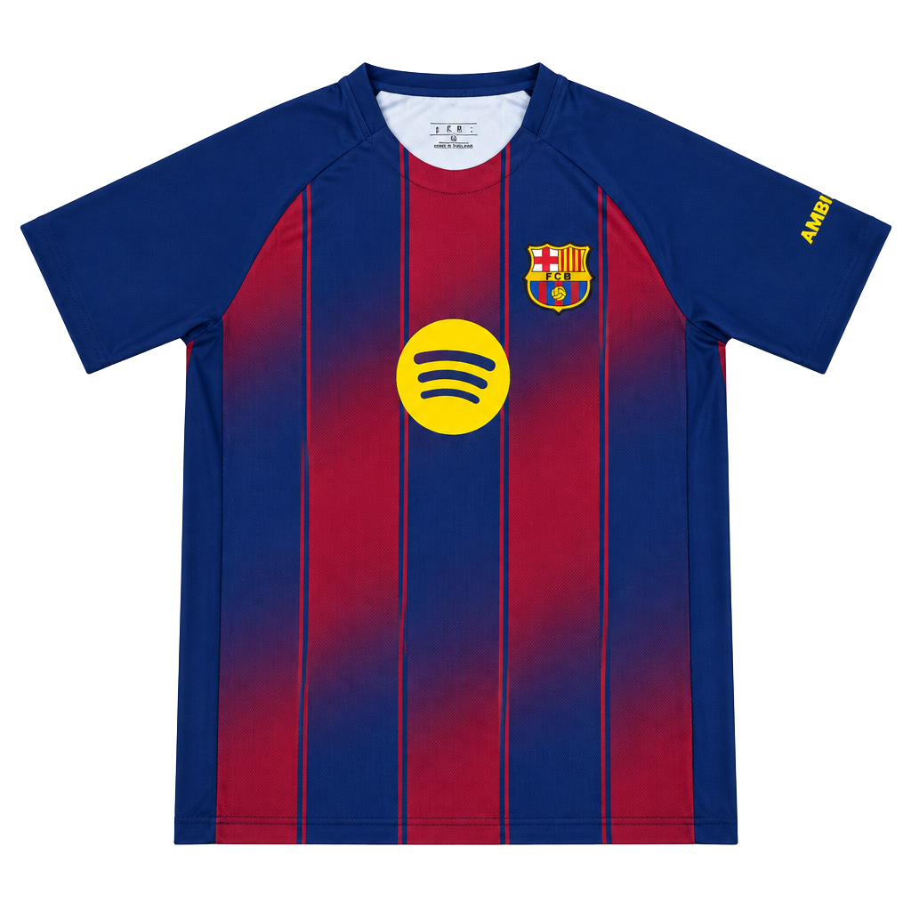 FC Barcelona Lamine Yamal Soccer Jersey Size M 1