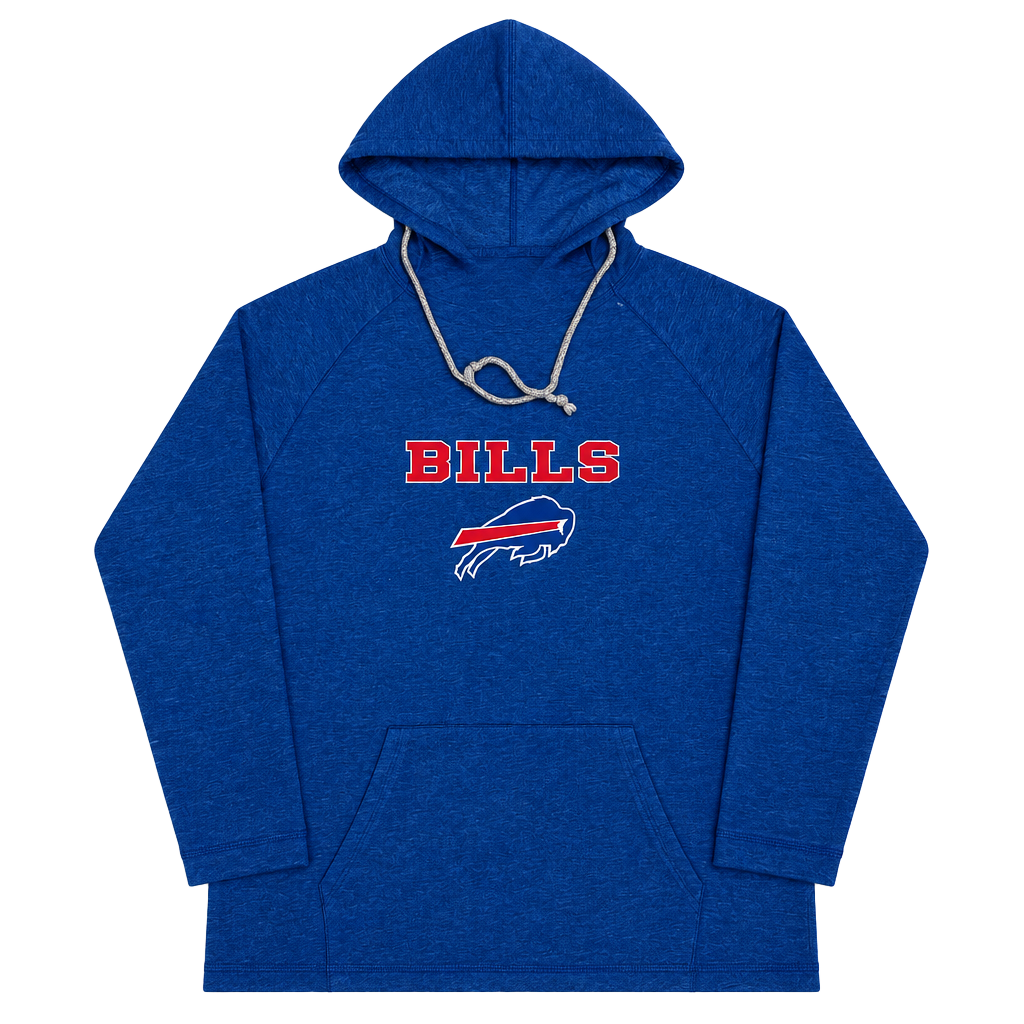 NFL Buffalo Bills Royal Blue Heather Size S 1