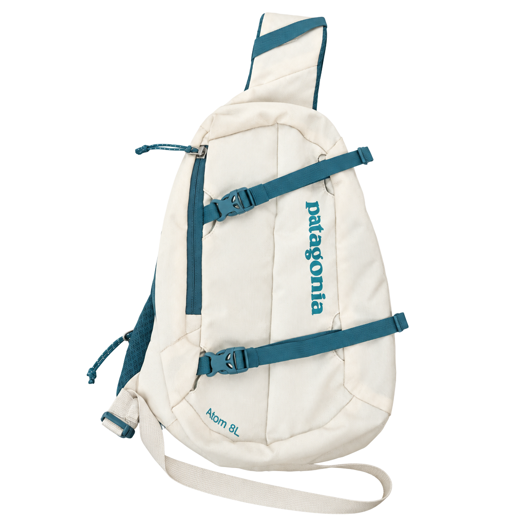 Patagonia Atom Sling 8L Size All White Crossbody Bag 1