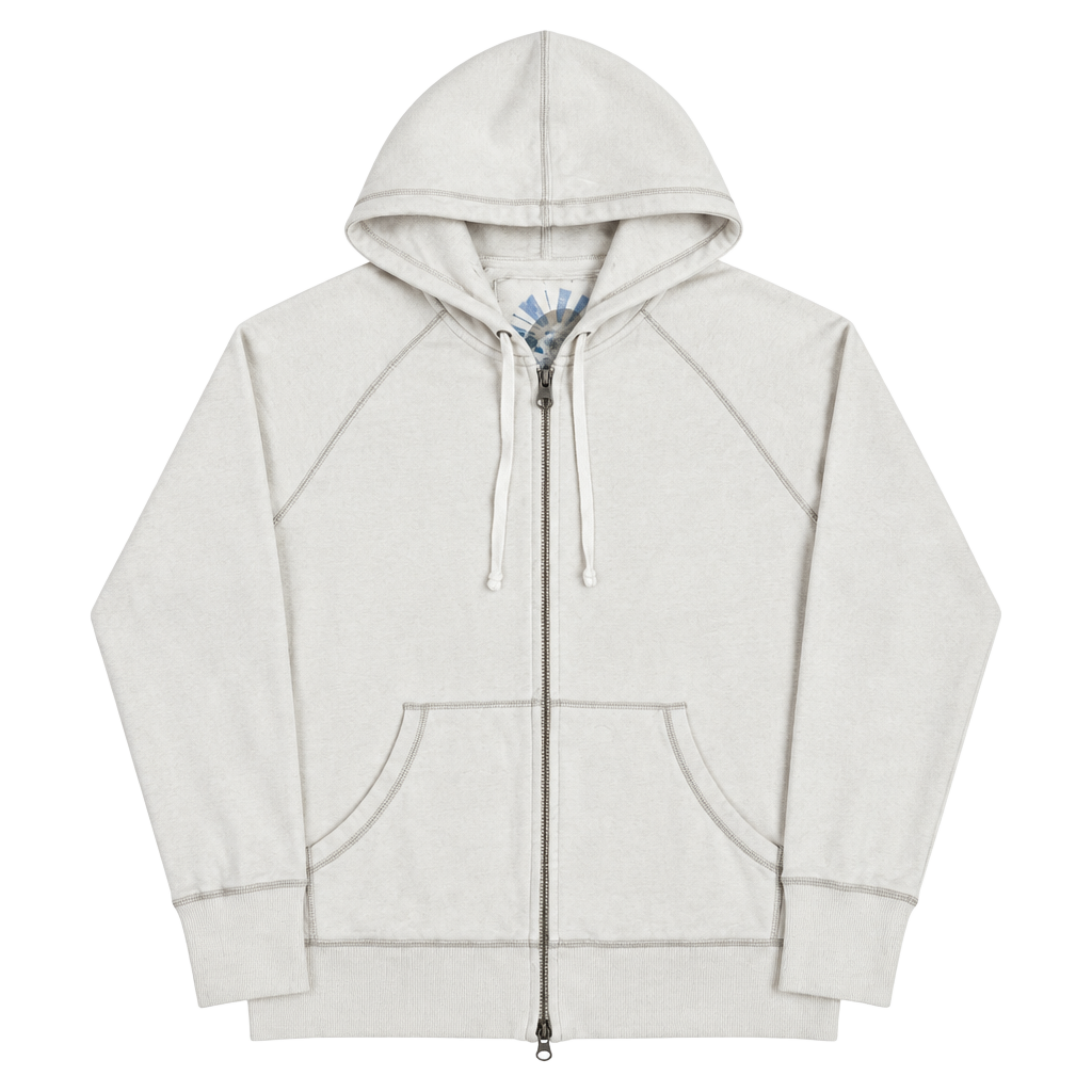 Gap Sunshine White Zip-Up Hoodie Size XL Women’s 1