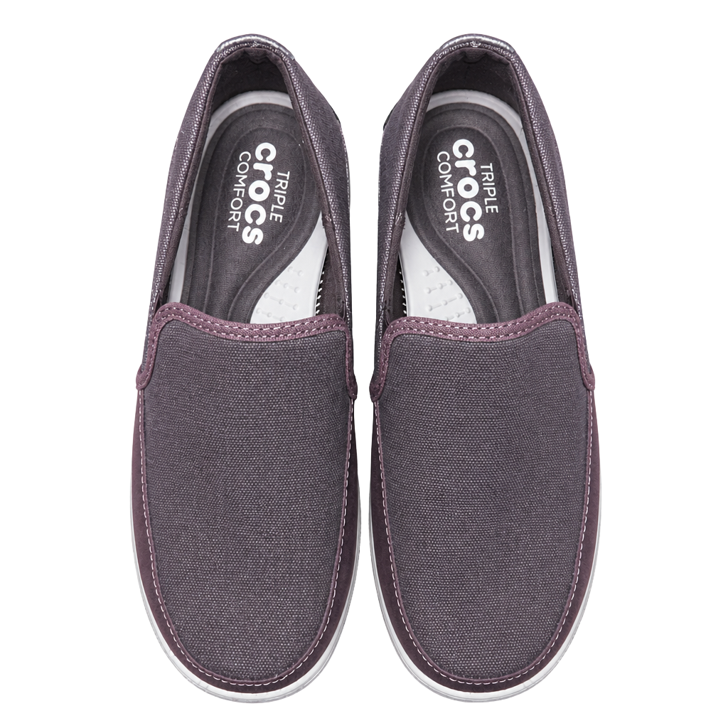 Crocs Mens Walu Espresso Cobblestone Loafer 1