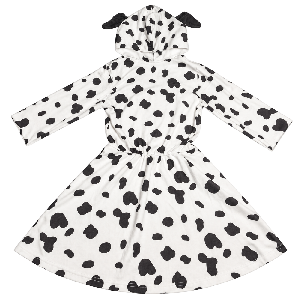 Dalmatian Dog Costume Hooded Dress 1