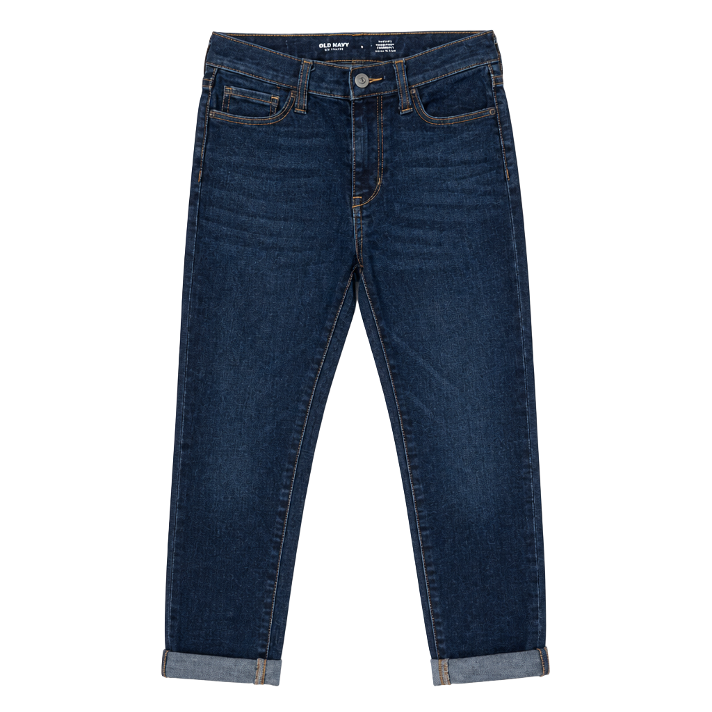 Old Navy Rockstar Jeggings Size 8 Dark Blue Denim Jeans 1