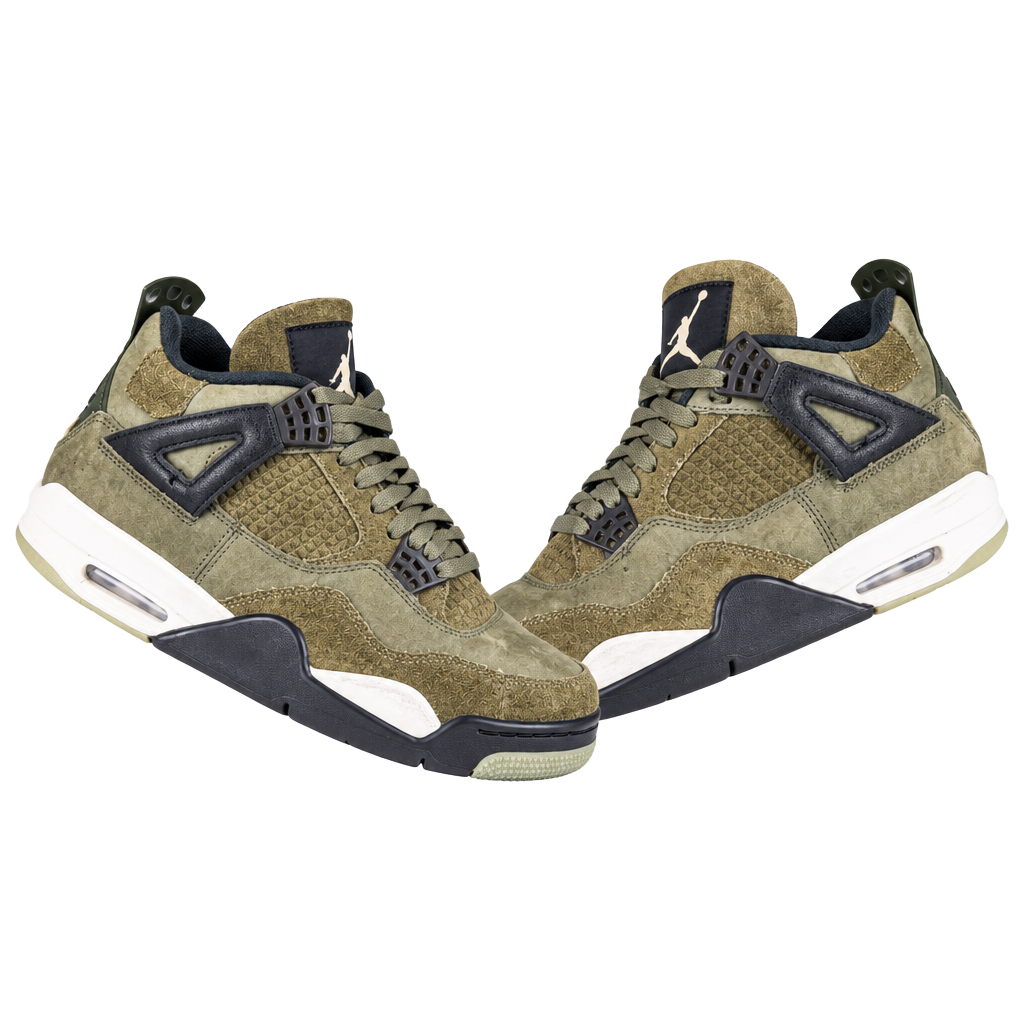 Jordan 4 Retro Medium Olive Size 9 1