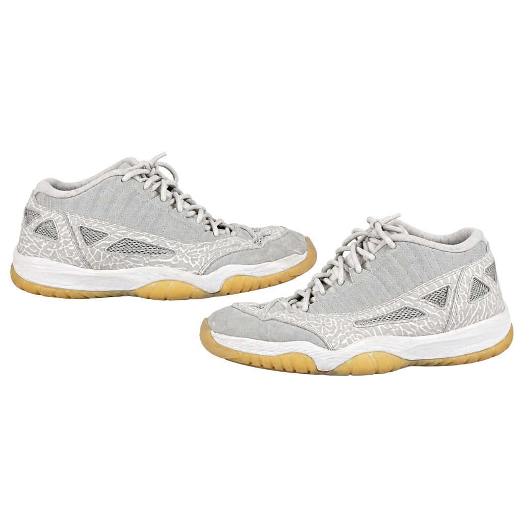 Jordan Air Jordan 11 Retro Low IE Size 11 Silver Zest White 1