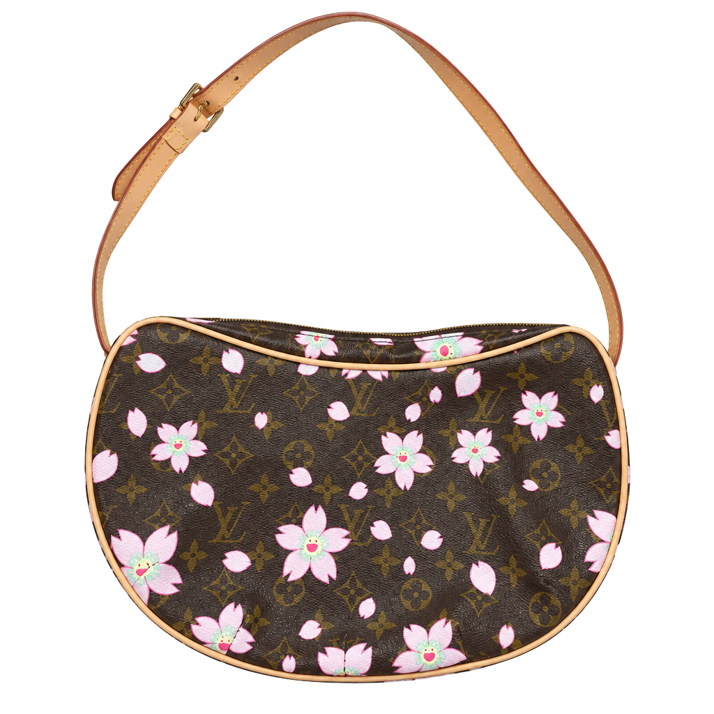 Louis Vuitton Monogram Cherry Blossom Pochette Accessoires Brown 1