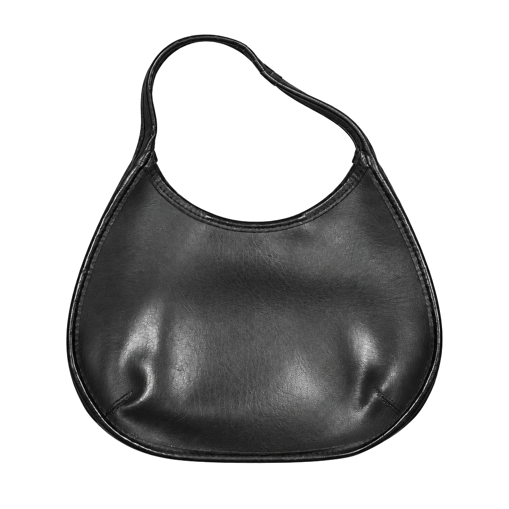 Coach Ergo Black Leather Mini Hobo Shoulder Bag 1