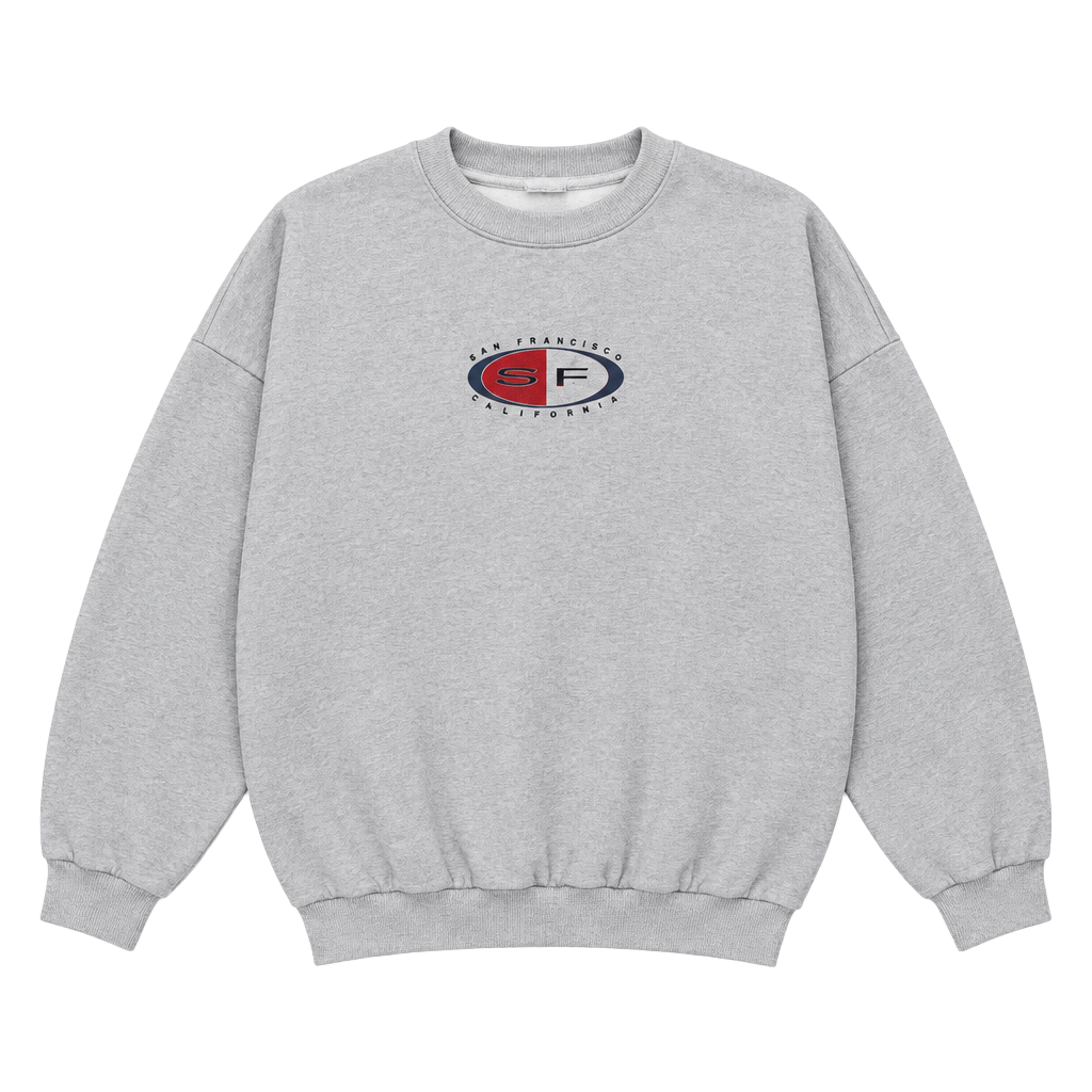 Vintage 1990s San Francisco California Crewneck Grey Size XL 1