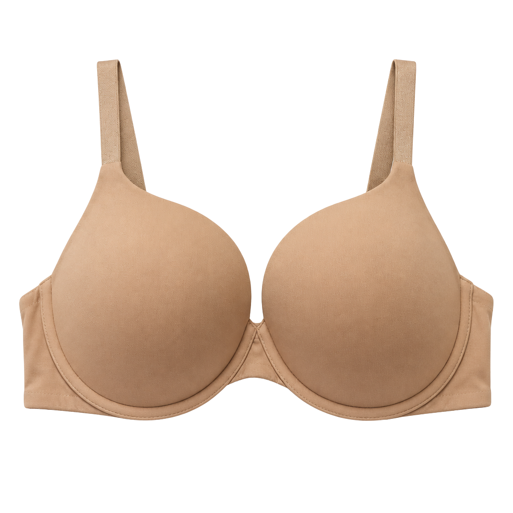 Victoria's Secret Seconde Peau Bra Size 38C Nude Beige T-Shirt Underwire 1