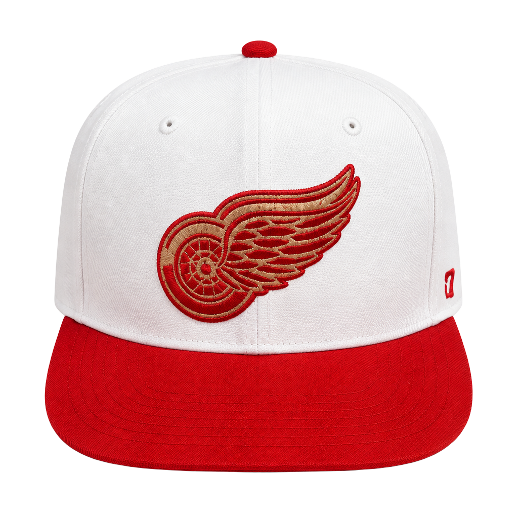 47 Brand Detroit Red Wings NHL Cork Brim Snapback Hat 1