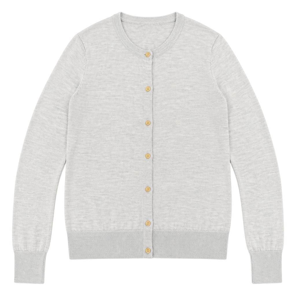 J.Crew Light Blue Button-Front Cardigan Sweater Size S 1