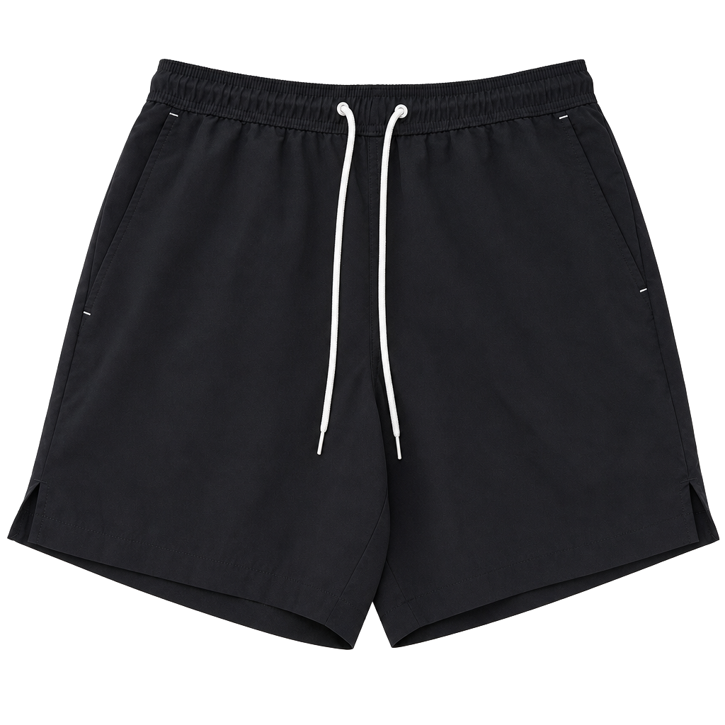 George Men's Elastic Waist Drawstring Swim Shorts 1