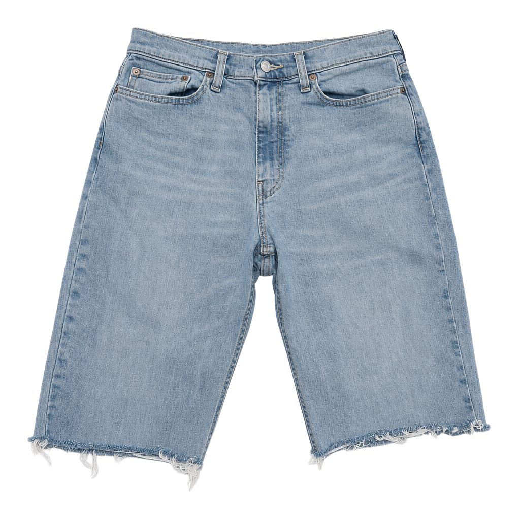 Abercrombie & Fitch 90s Loose Denim Bermuda Shorts 1