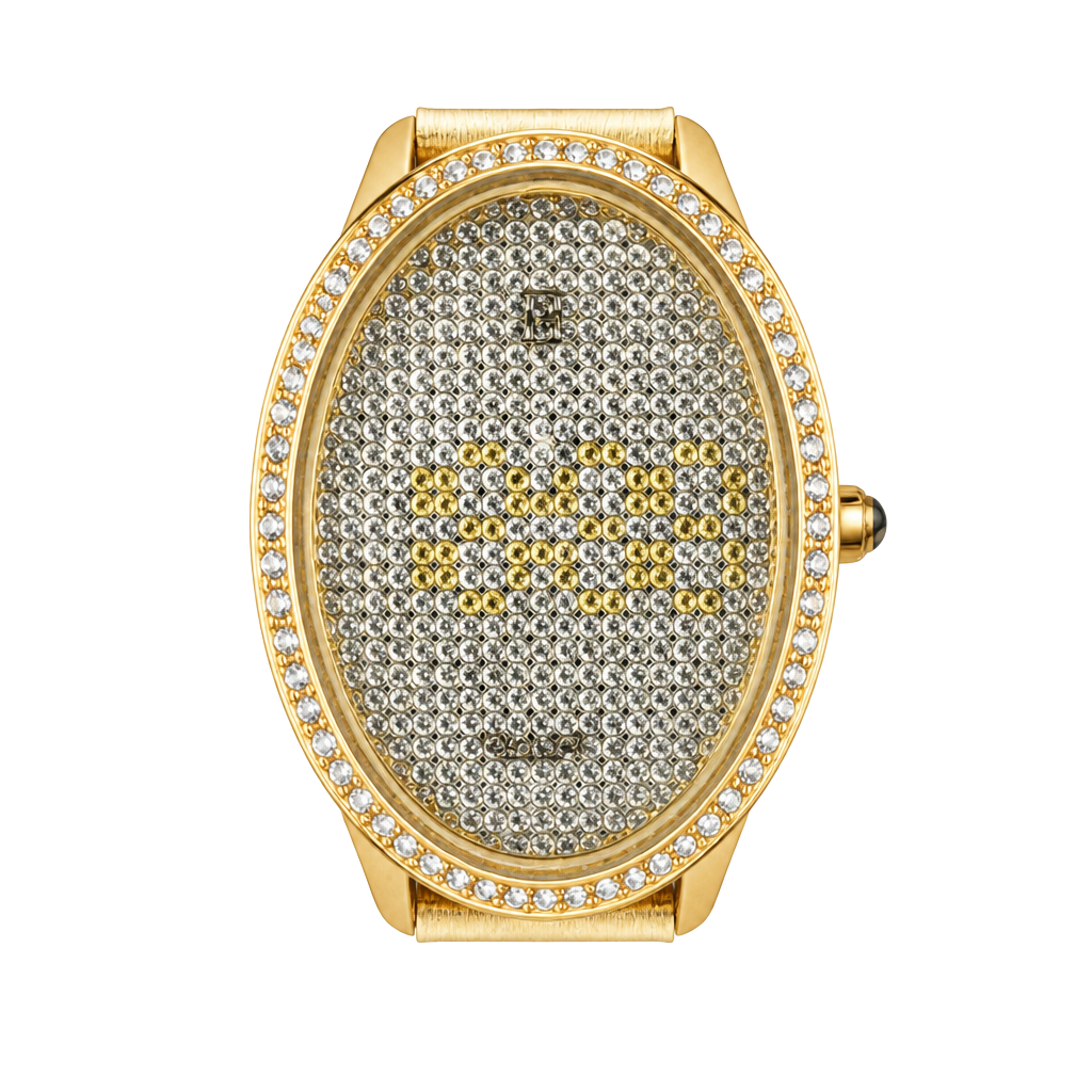 Victoria Wieck Beverly Hills Crystal Embellished Digital Watch 1