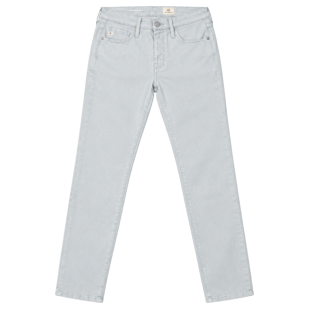 AG Adriano Goldschmied The Prima Crop Size 26 Light Blue Cigarette Jeans 1
