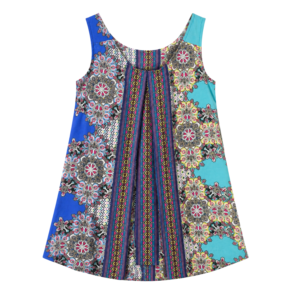 Est. 1846 Women's Sleeveless Printed Blouse Size XL 1