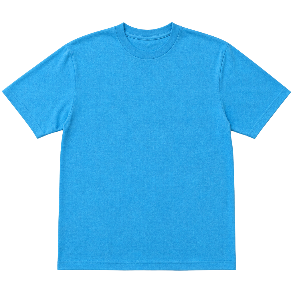 Hanes Cool Dri Mens Large Short Sleeve Tee Blue Heather 1