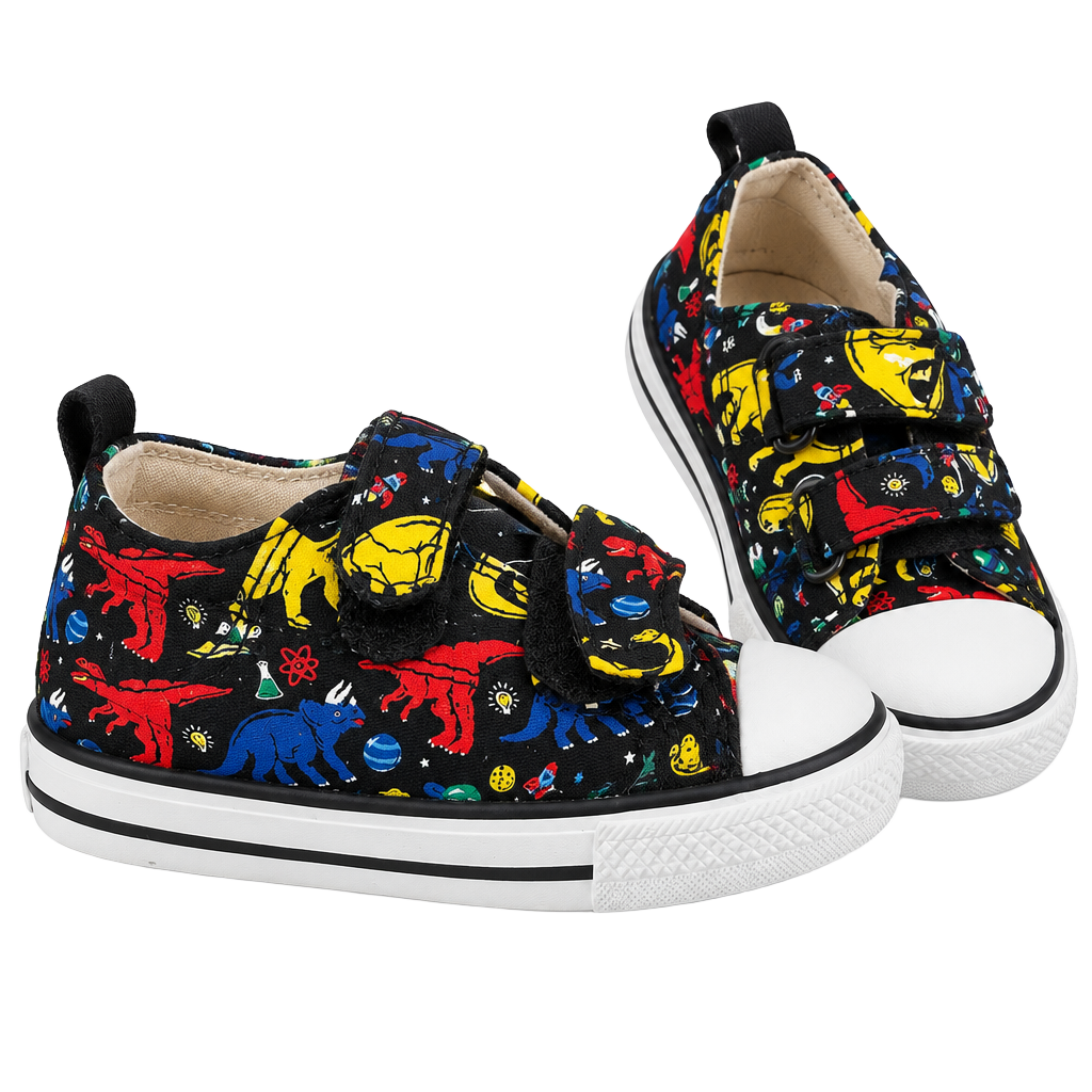 Converse Dinosaur Print Sneakers Size 7 1