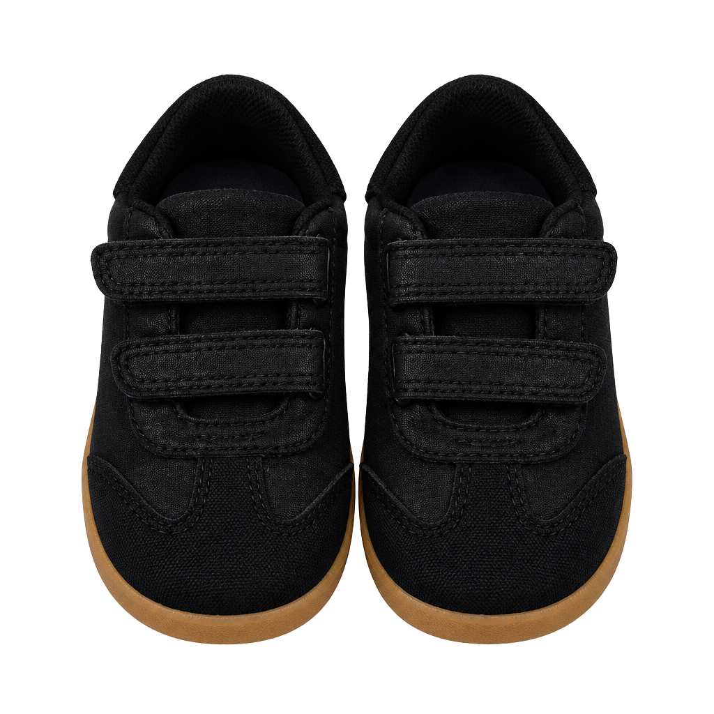 Toddler Shoes Size 7 Black White Sneakers 1