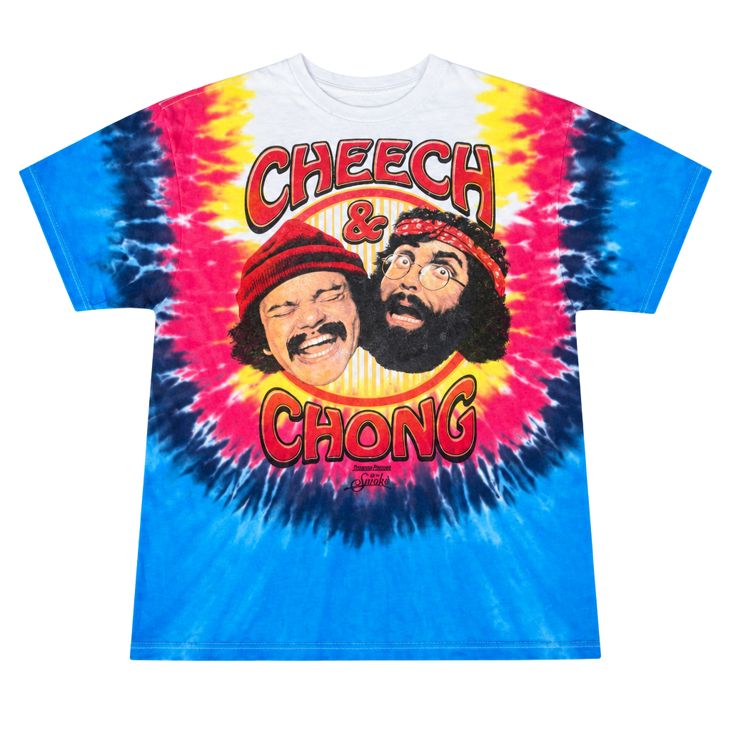Cheech And Chong Up In Smoke Tie Dye T-Shirt Size Large 1