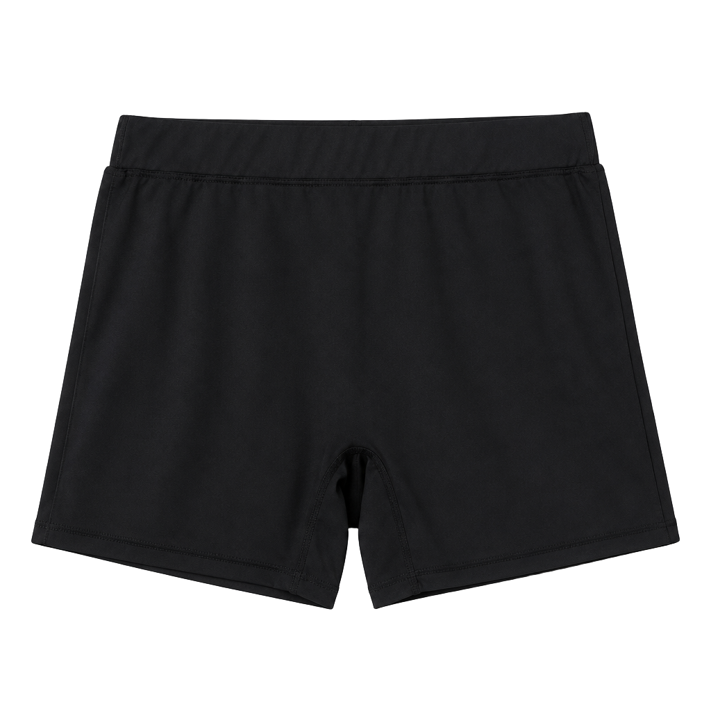 Unbranded Black 2 in 1 Running Shorts with Pockets Size L 1