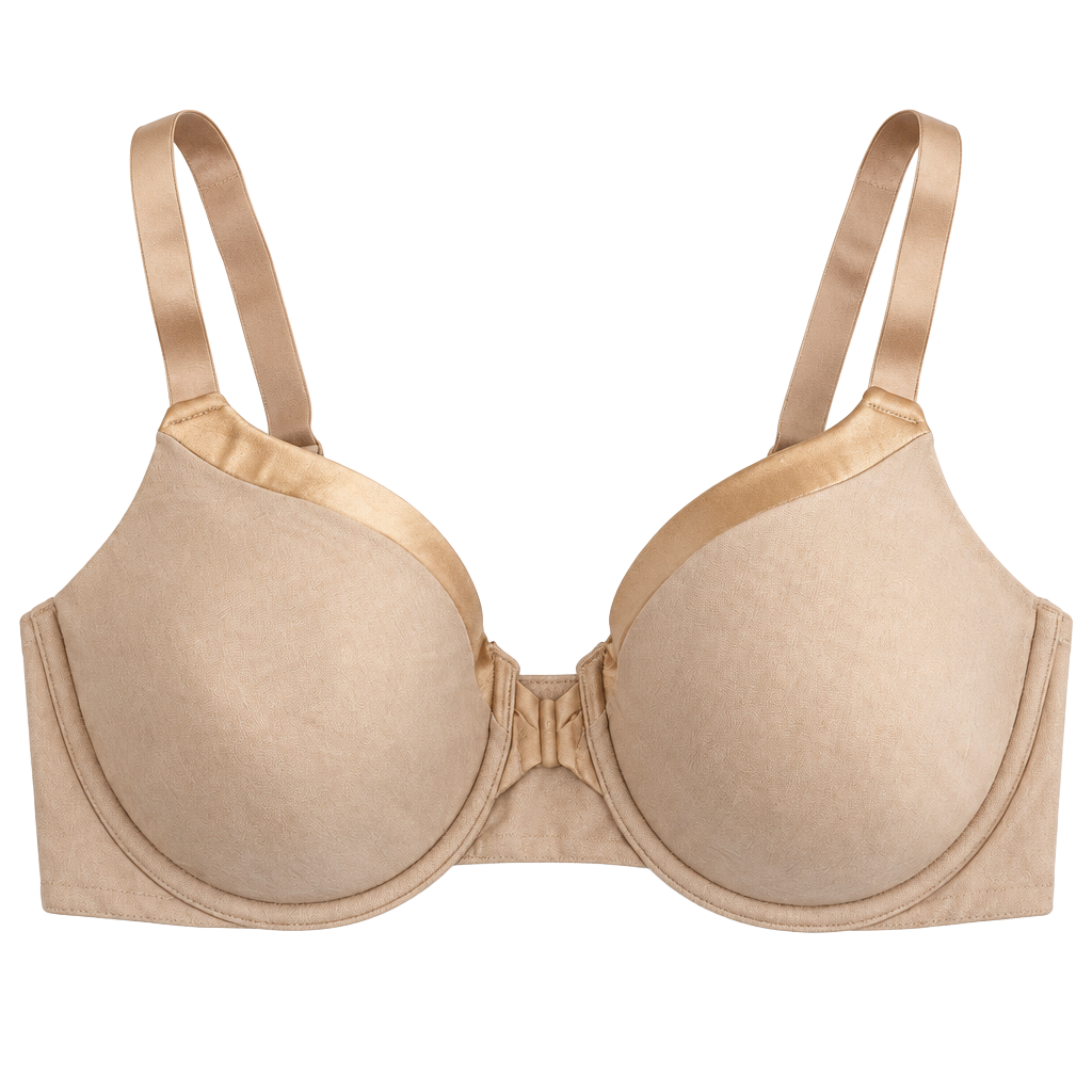 Vanity Fair 75339 Bra Size 38D Nude Underwire 1