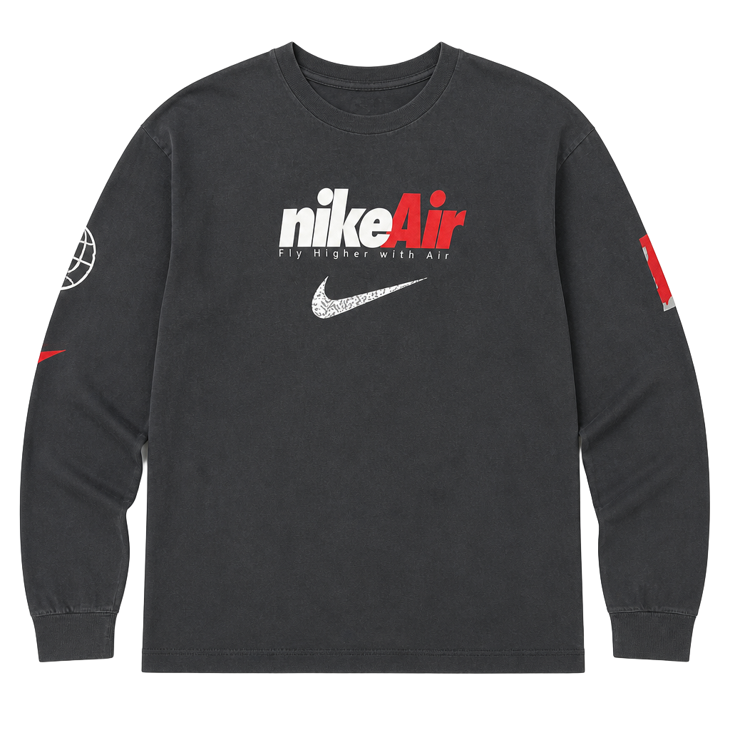 Nike NSW Sportswear Swoosh By Air Long Sleeve T-Shirt 1