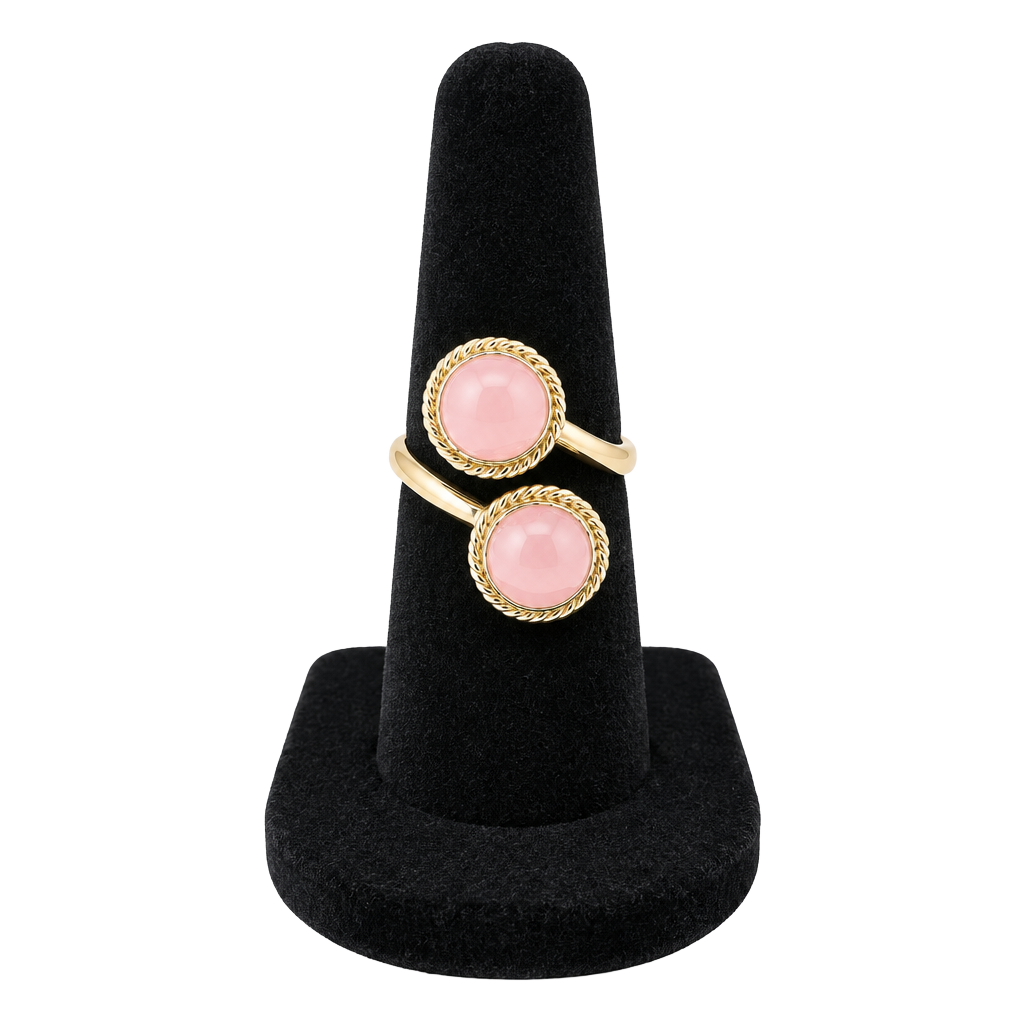 Pink Conch Ring- Esther White – , 1