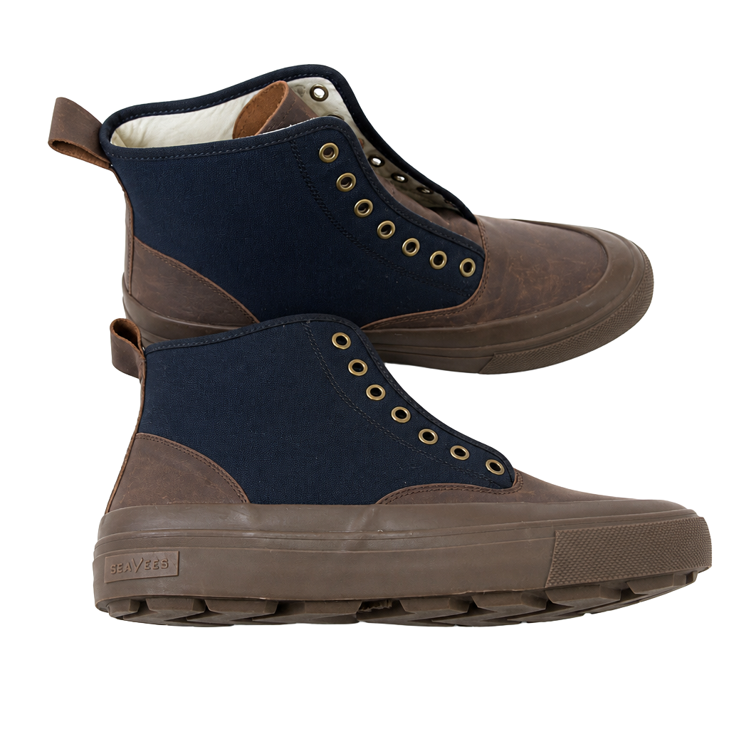 SeaVees Men's Sierra Adventure Boots Peacock Navy Size 12 Outdoor Hiking 1