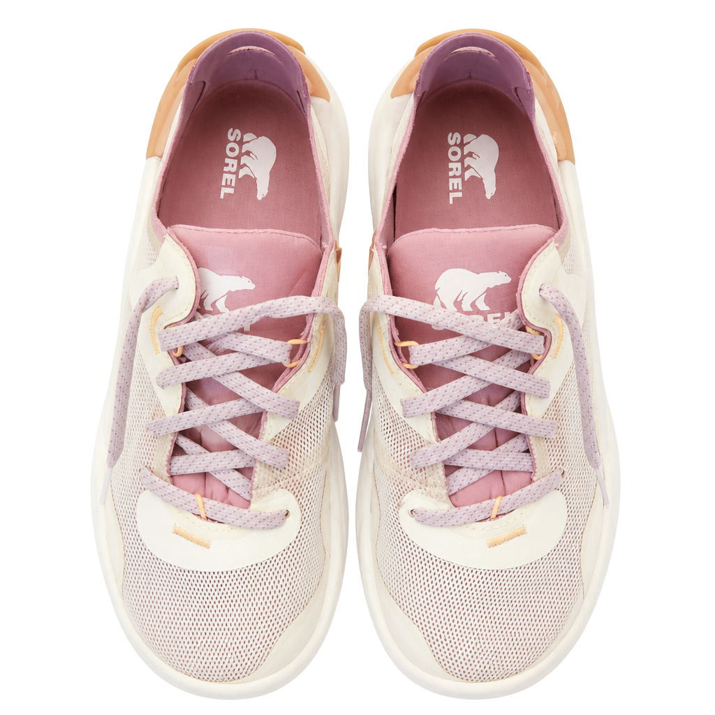 Sorel KINETIC RNEGD FLOAT Sneakers CHALK / ERASER PINK Women Size 7 Golf 1