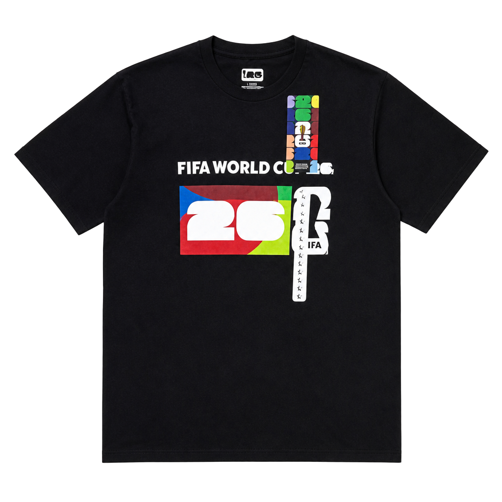 FIFA World Cup 2026 Official Licensed Product Host City Black T-Shirt 1