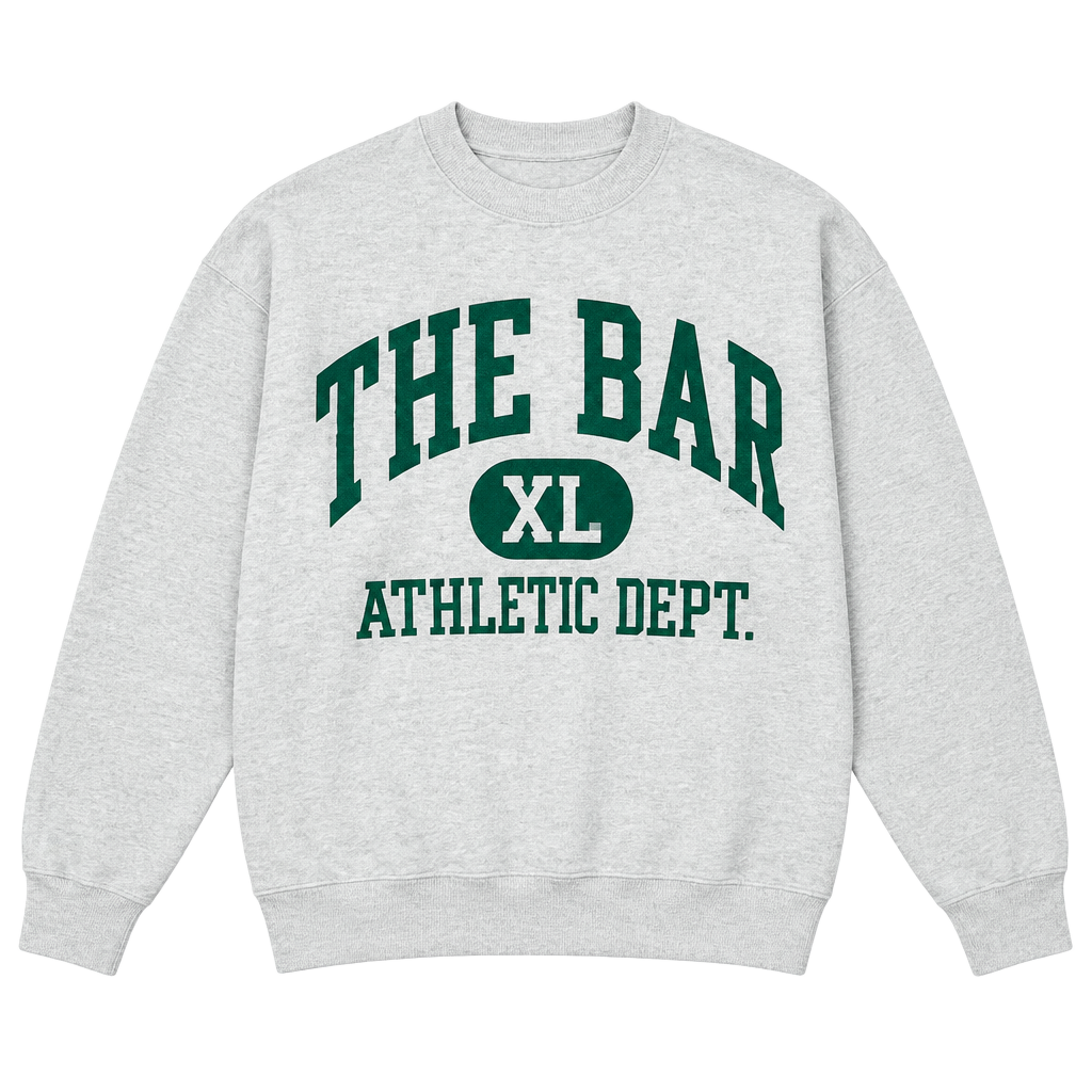 Vintage Fruit of the Loom Athletic Dept Sweatshirt Grey USA 1