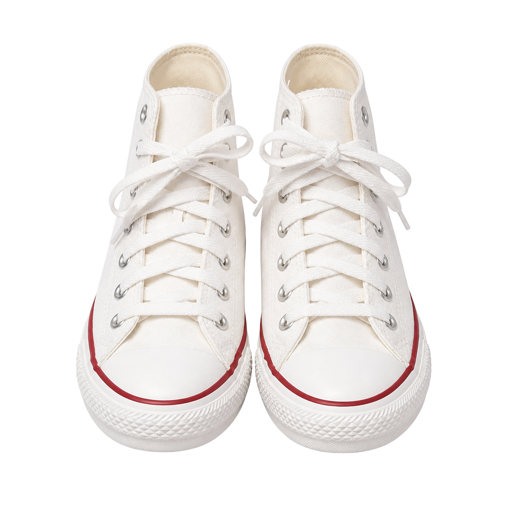 Converse Chuck Taylor All Star High Top Optical White Sneakers 1