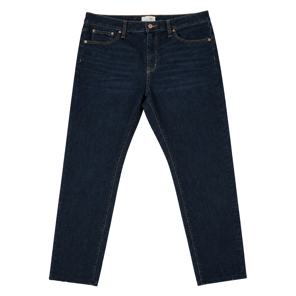 Women's Dark Blue Jeans 1