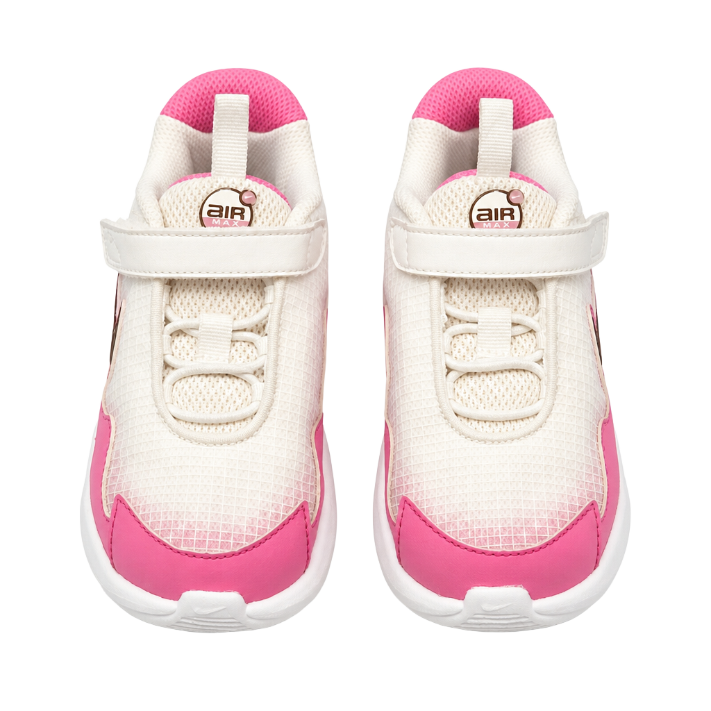 Nike Kids' Air Max Nova Little Kids' Sneakers White/Pink 1