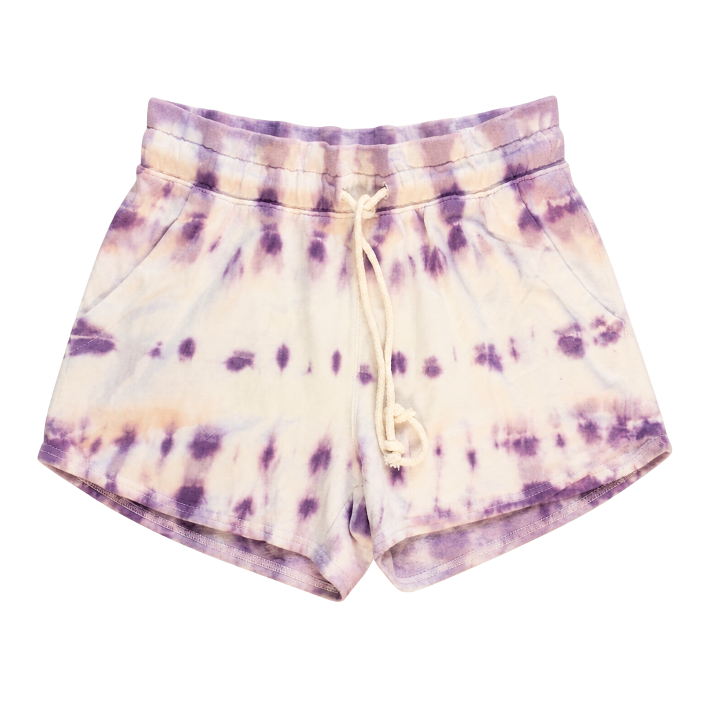Universal Thread Purple Tie-Dye Athletic Shorts 1