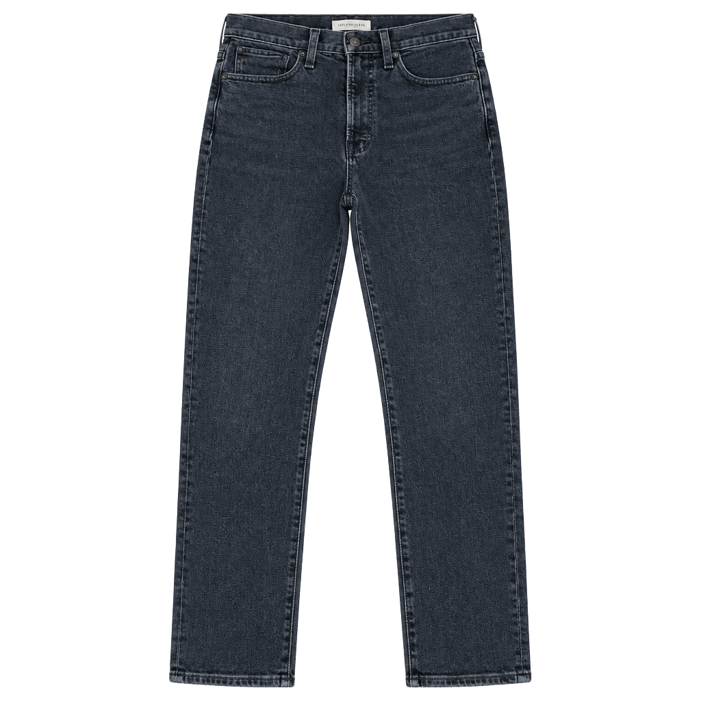 Madewell The Perfect Vintage Jean Size 26 Black Denim straight 1