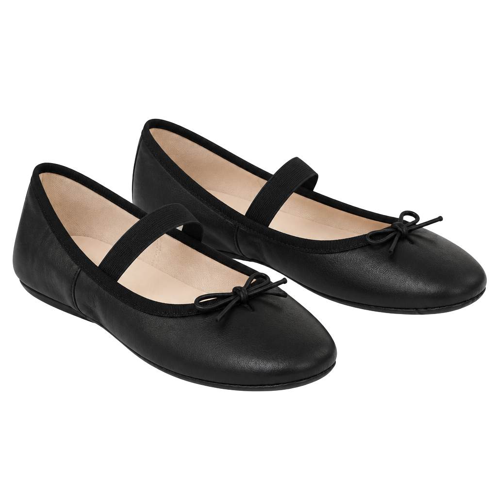 Justice Ballet Flats Black size 13 1