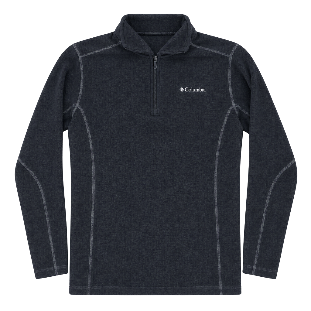 Columbia Klamath Range II Half Zip Fleece Black Size S 1